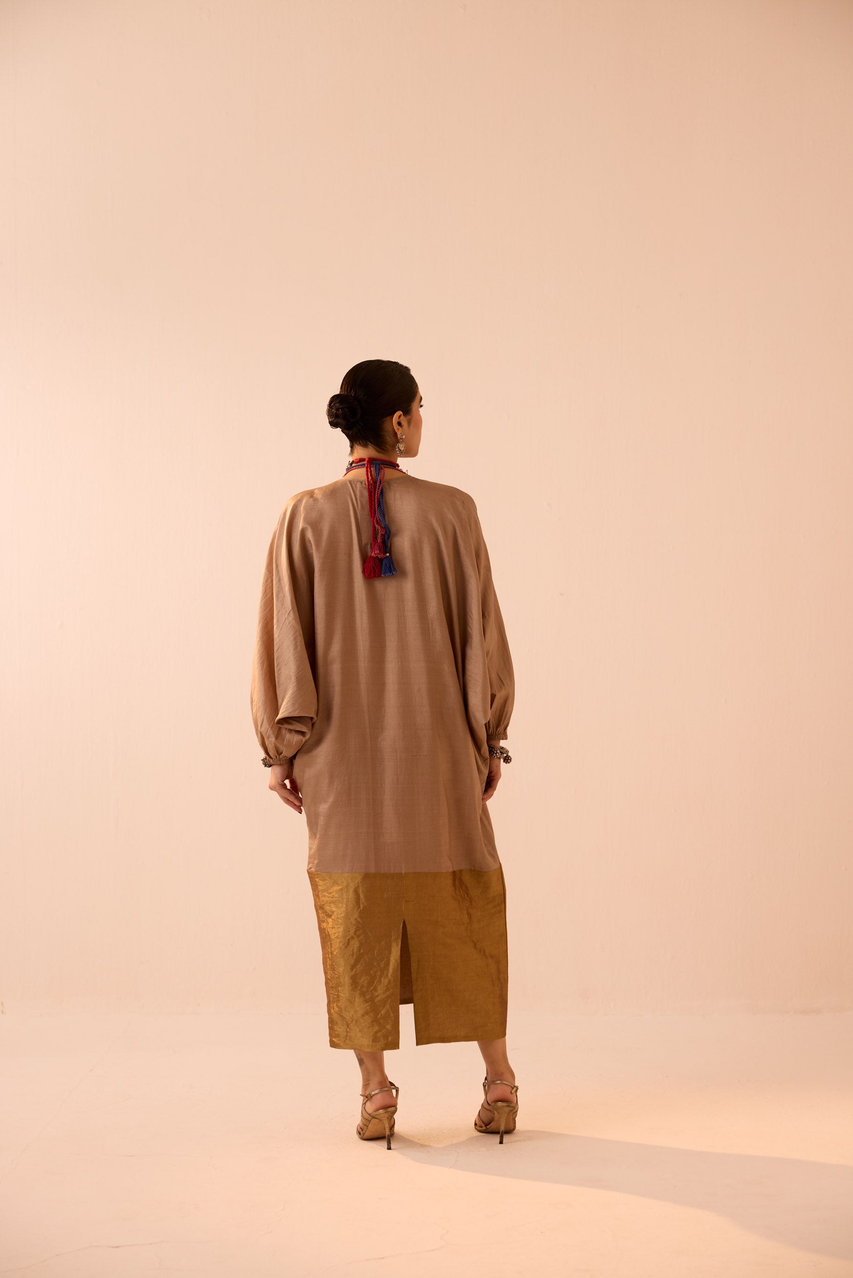 TAUPE DRESS