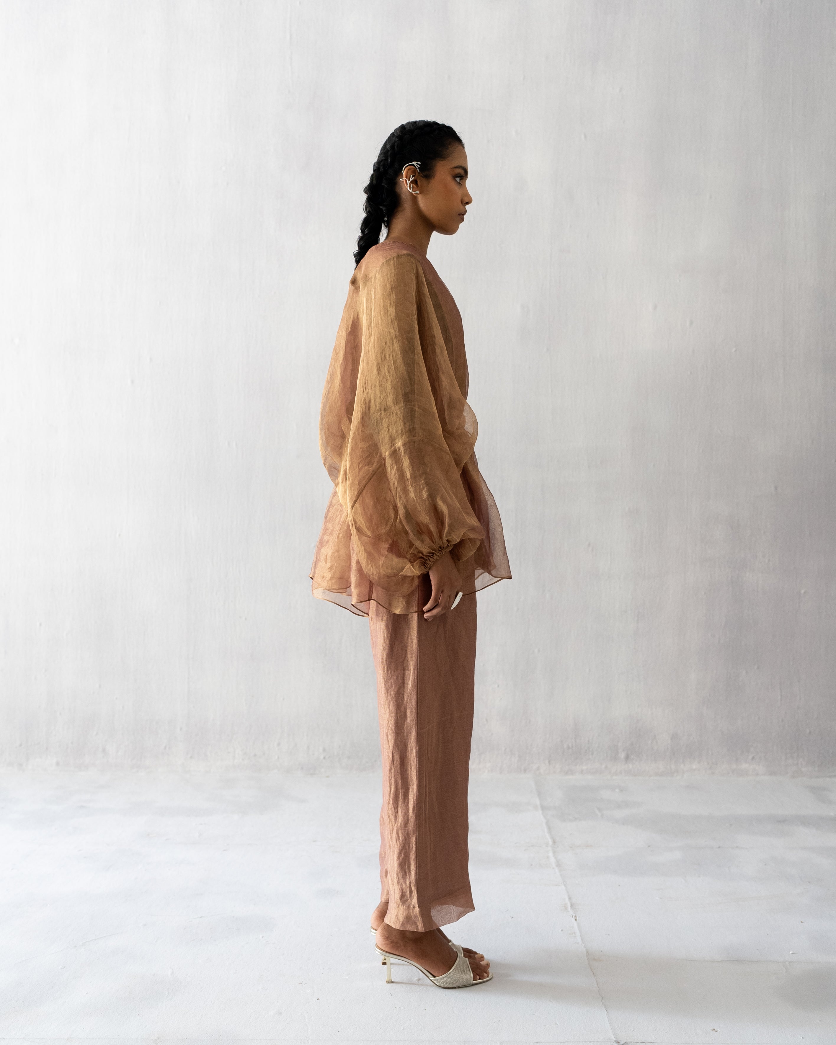 Pale Mauve Jacket set