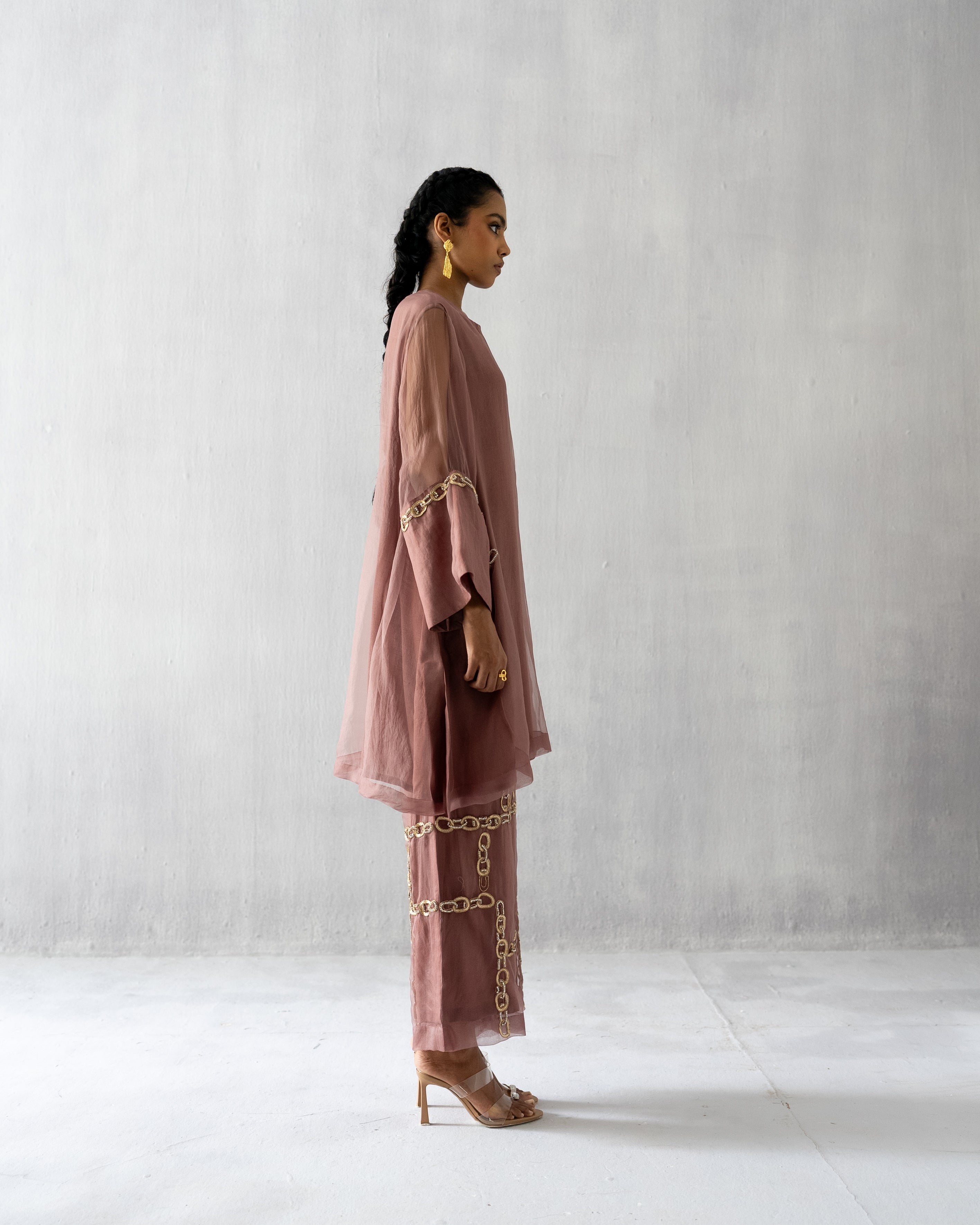 Pale Mauve A line coord