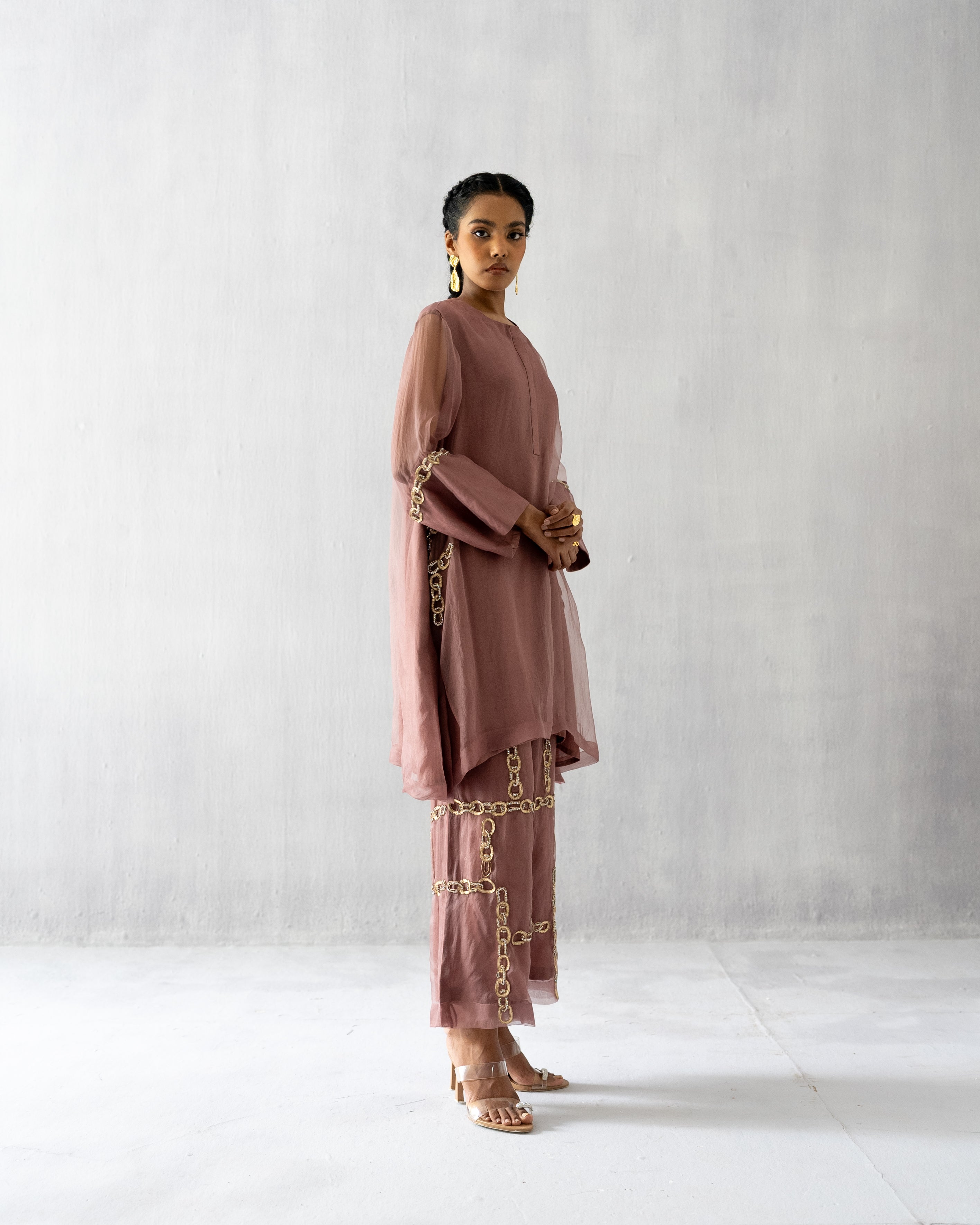 Pale Mauve A line coord