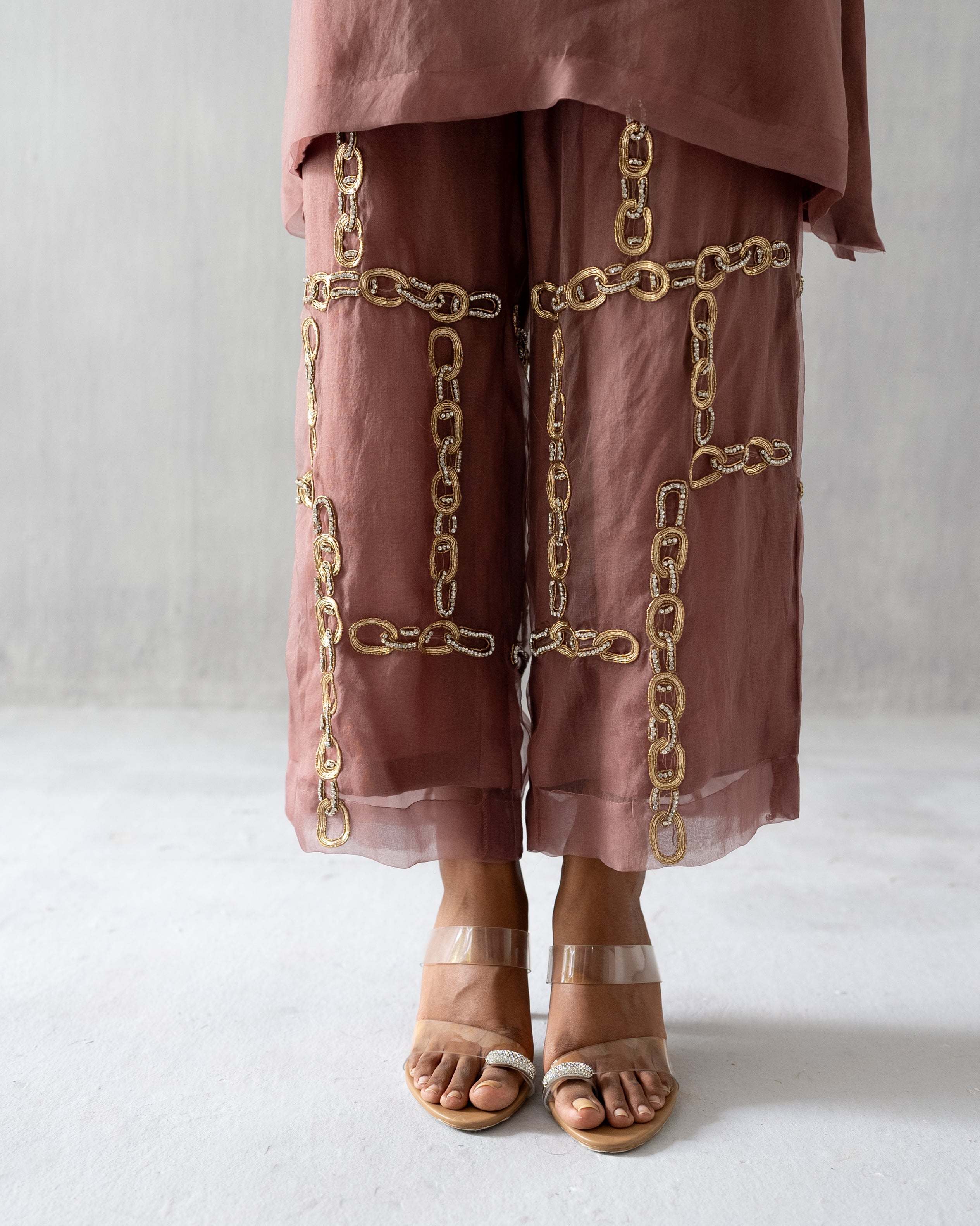 Pale Mauve A line coord