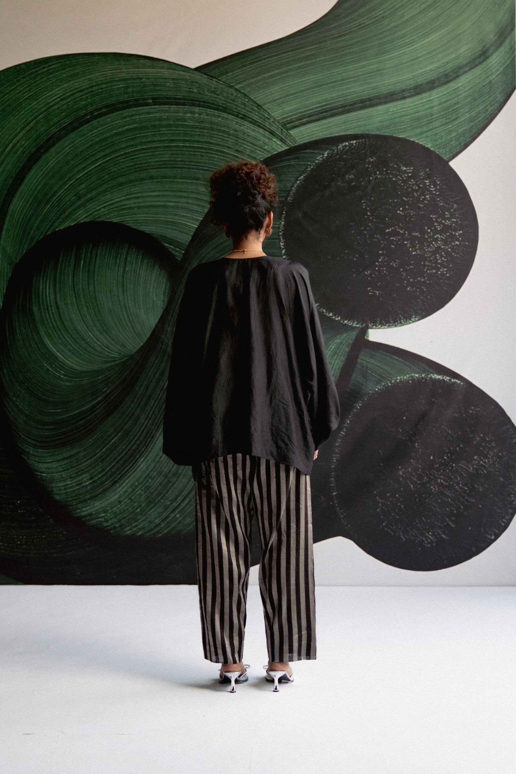 Black Stripes Coord Set