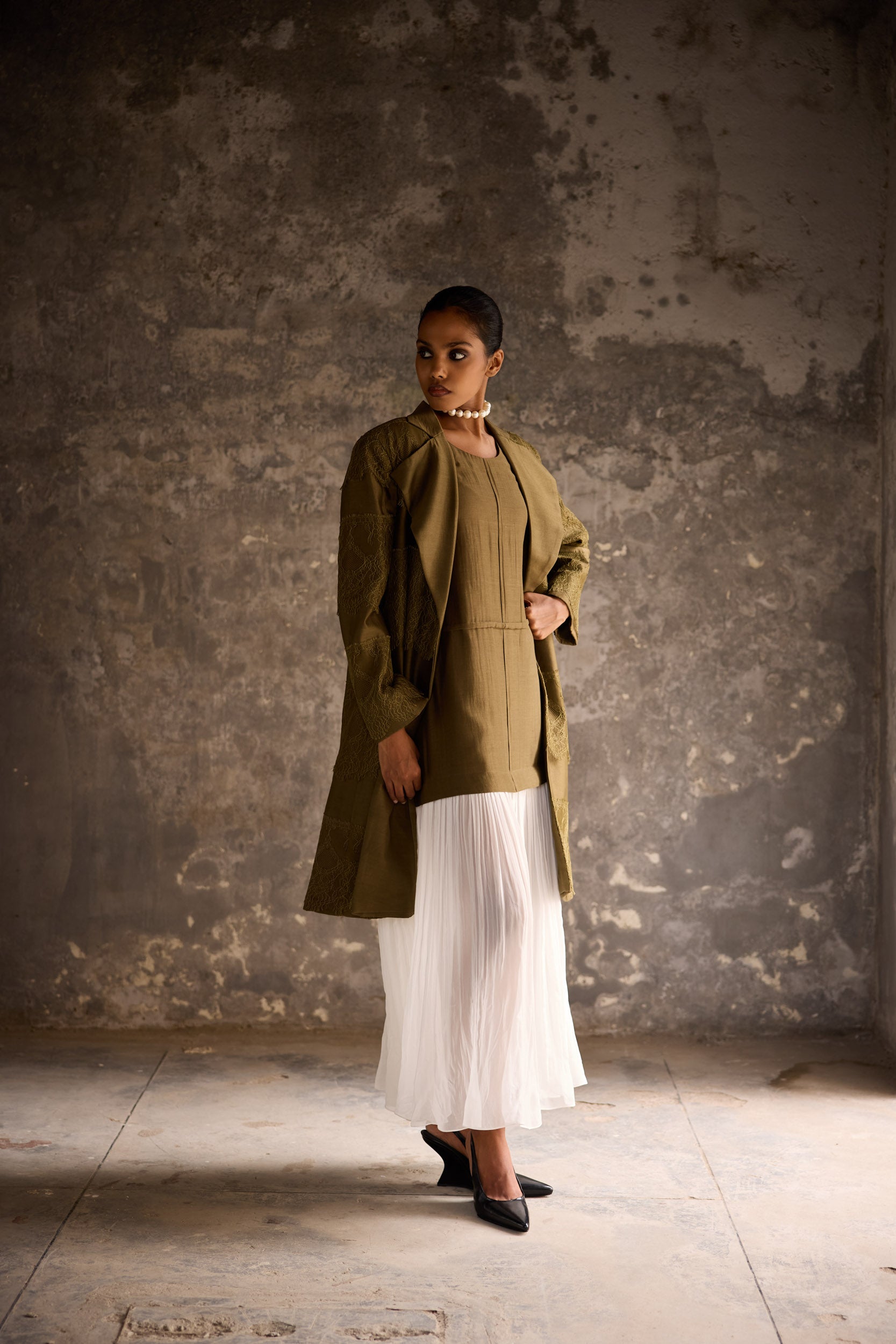 Serpentine Trench Set