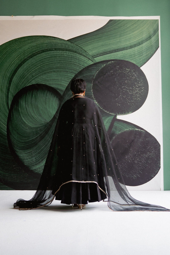 BLACK ANARKALI - Anarkali Set