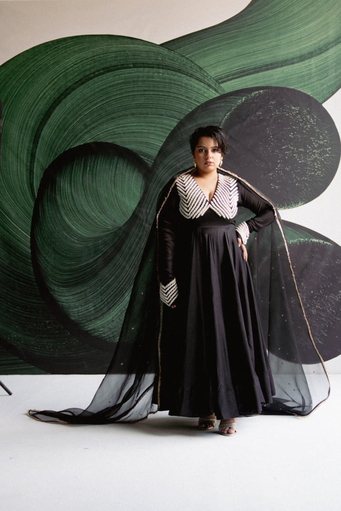 BLACK ANARKALI - Anarkali Set
