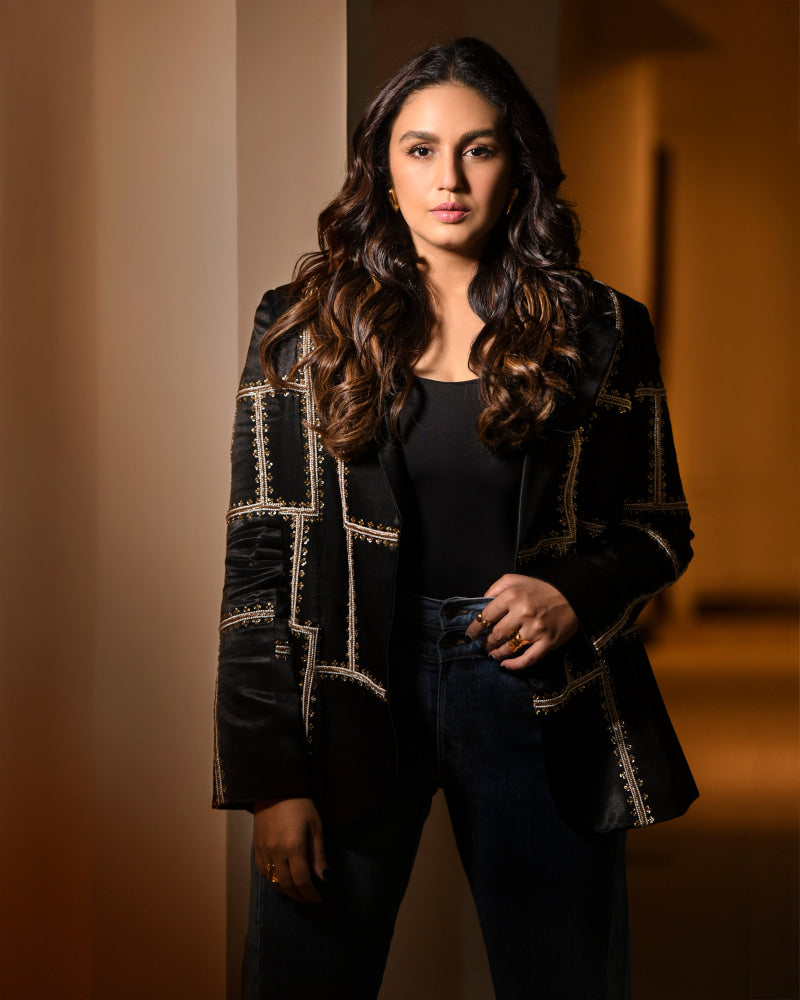 BLACK BLAZER - L / Blazer Only - blazer set