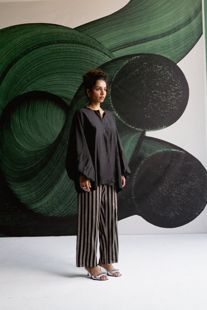 Black Stripes Coord Set - coord set