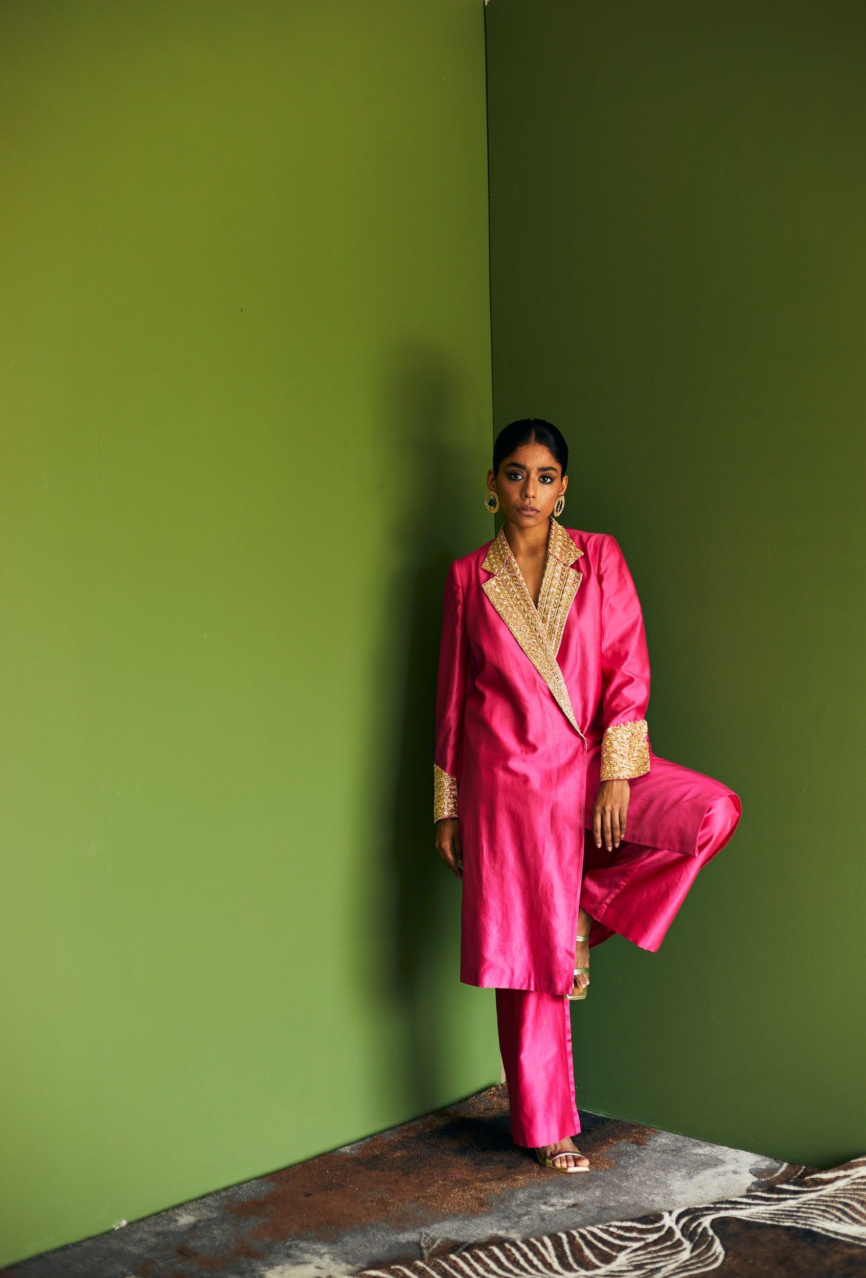 BLAZER PANT SET - Esha Arora