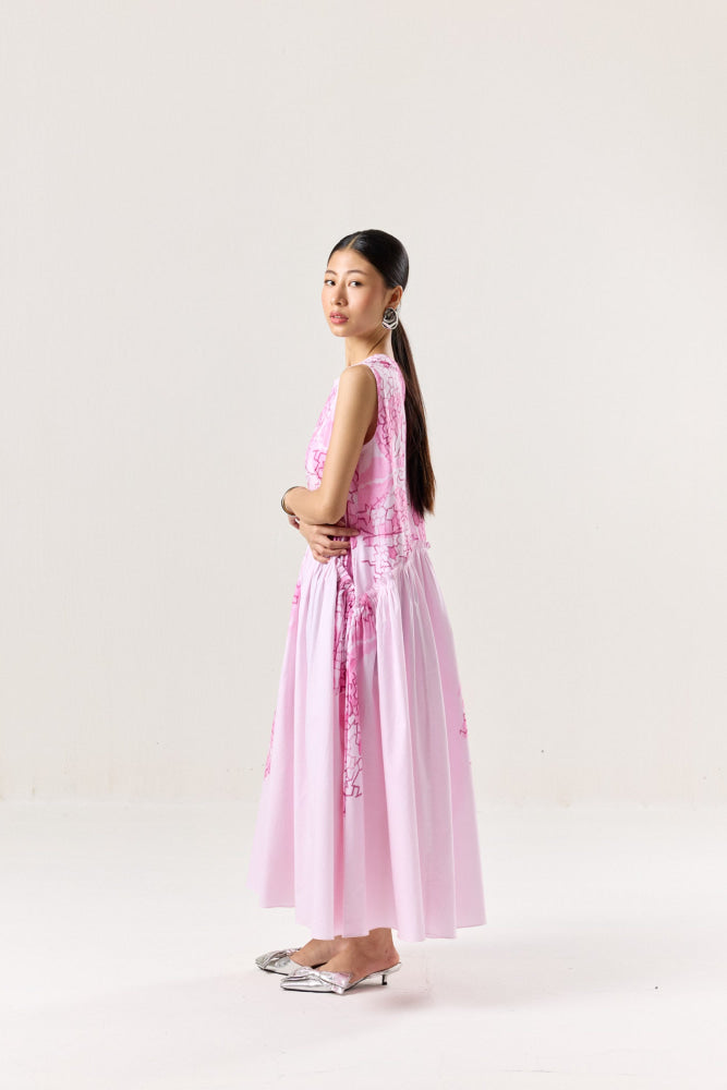Blush Wing Dress - DRESS