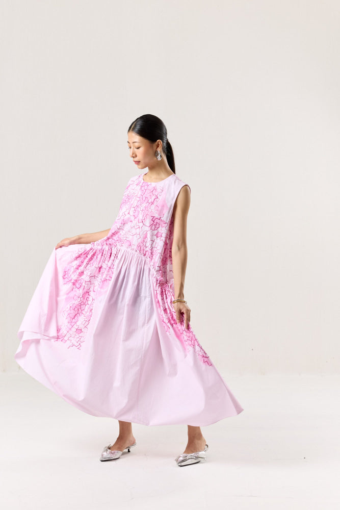 Blush Wing Dress - DRESS