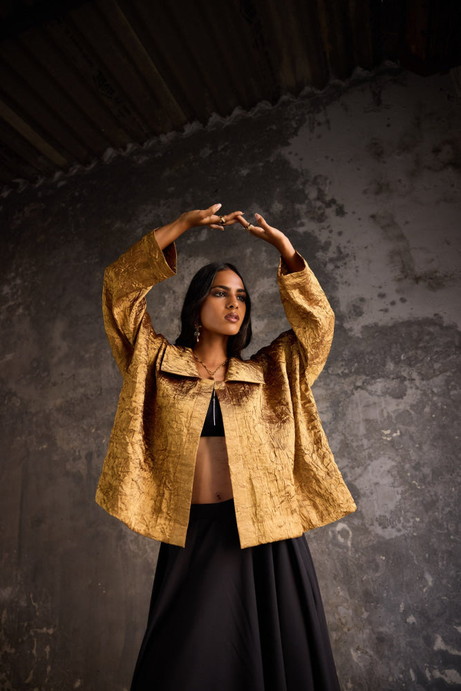 Brass Jacket - XS - Clothing