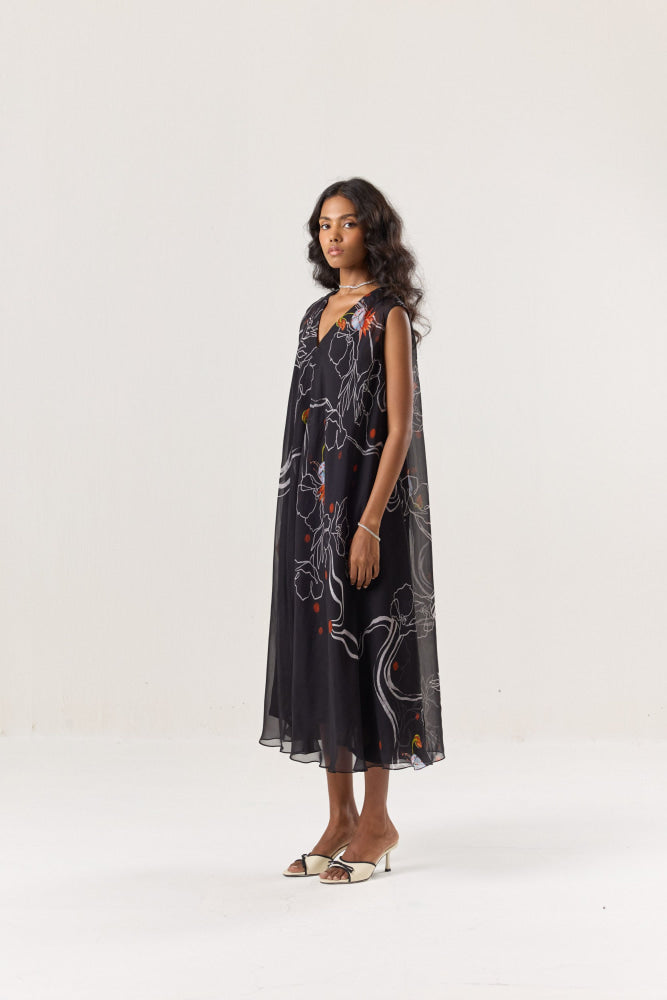 Dusk Wing Dress - DRESS