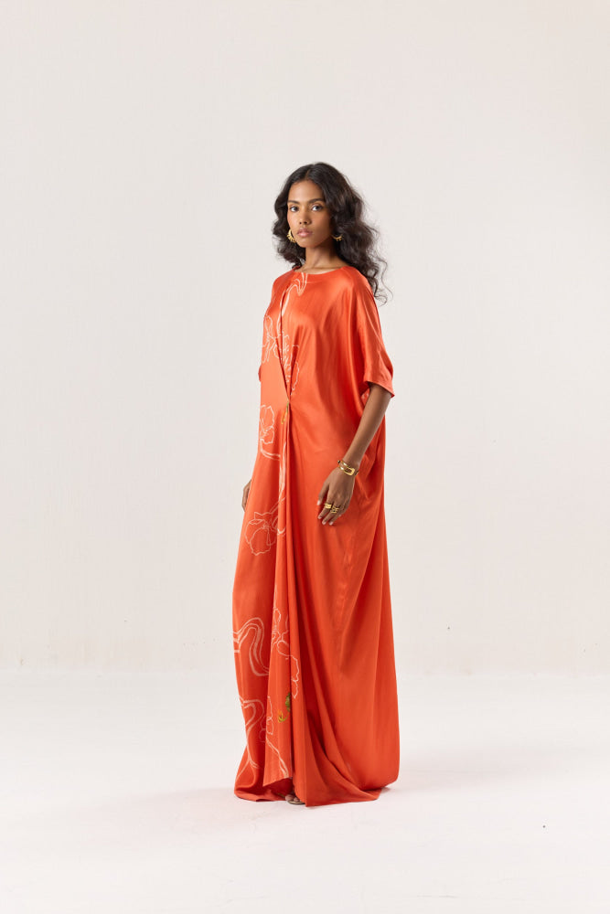 Ember Wing Kaftan Dress - DRESS