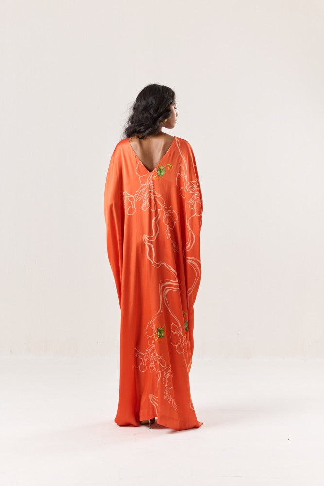 Ember Wing Kaftan Dress - DRESS