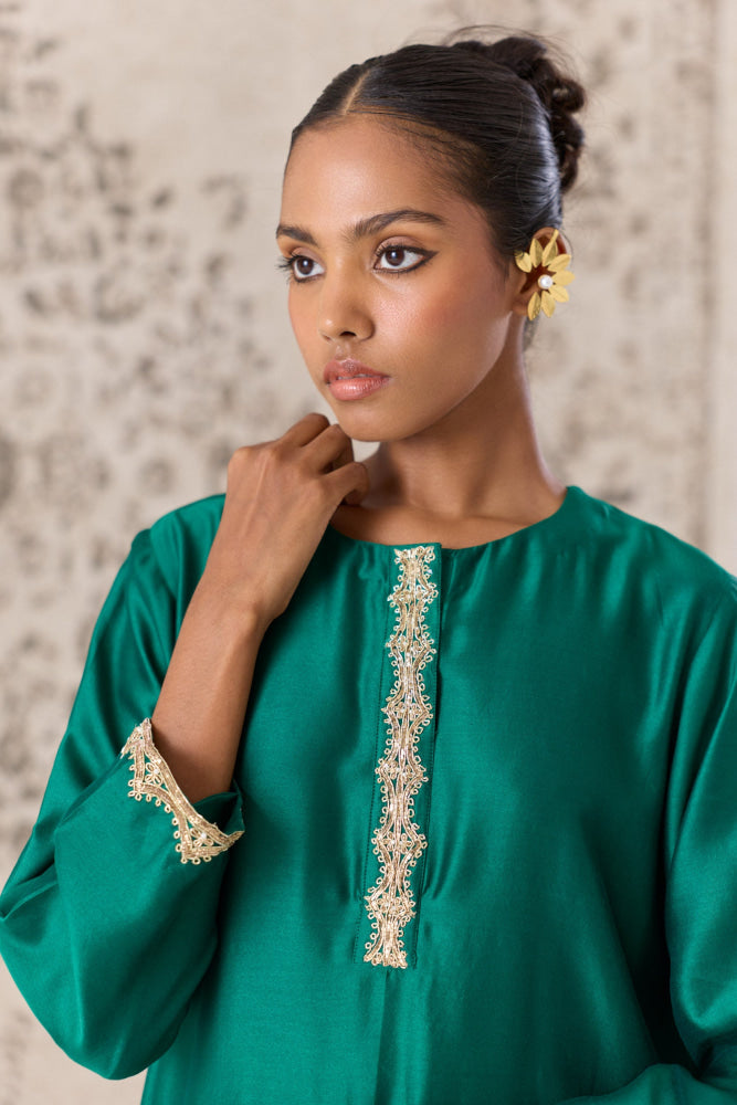 Emeraldine Kurta Set - kurta set