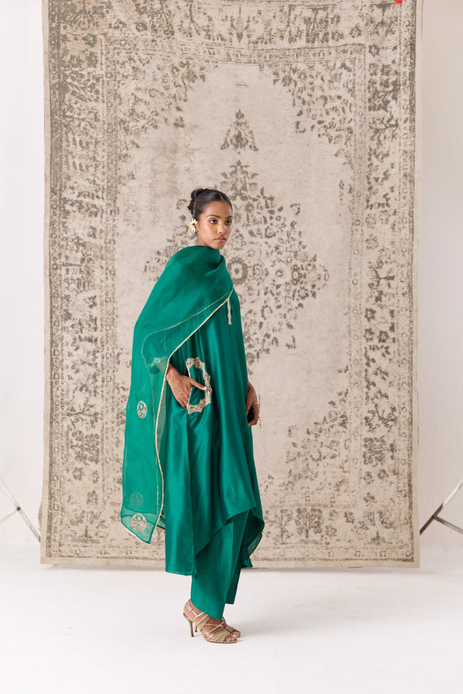 Emeraldine Kurta Set - kurta set