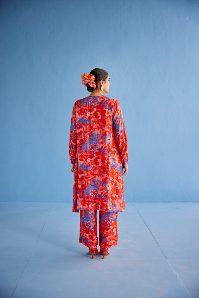GATHERS KURTA SET - coord set