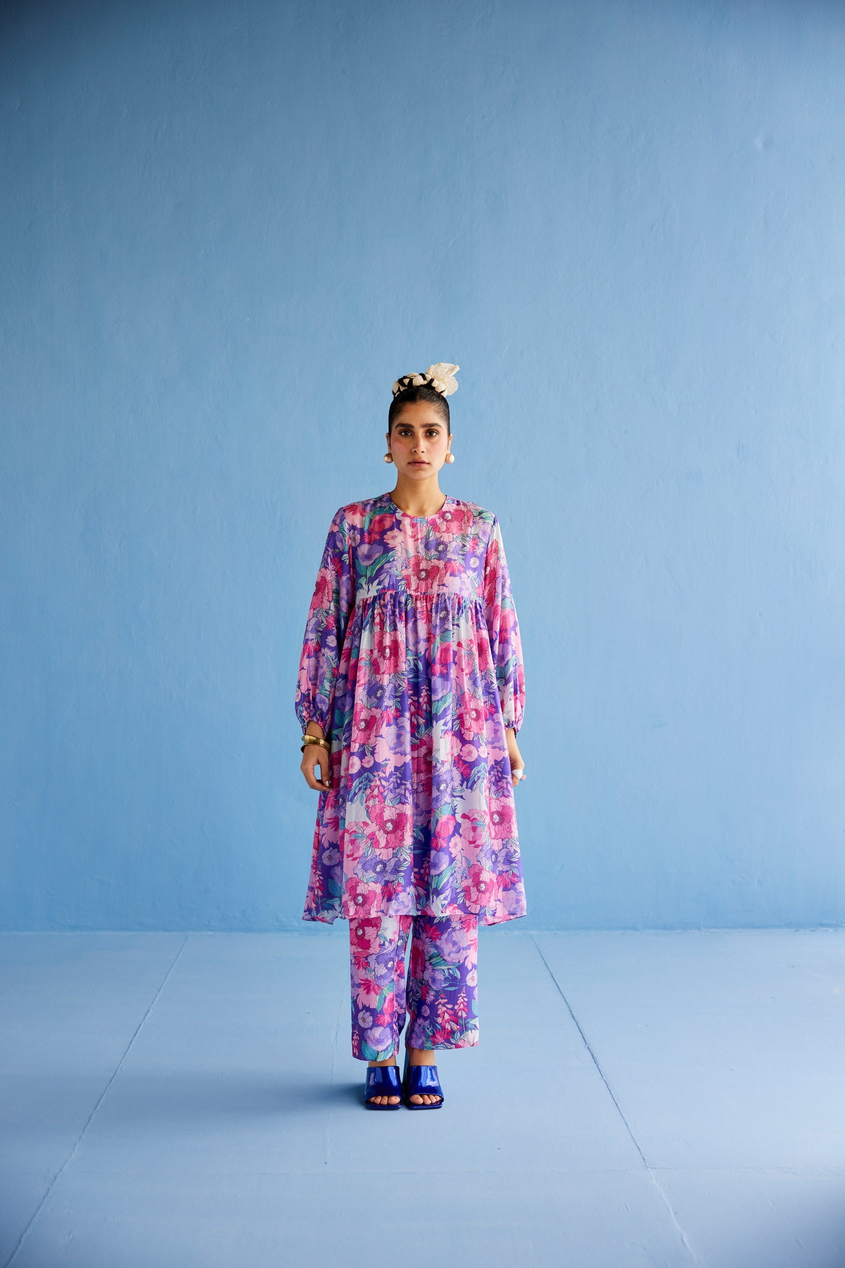 GATHERS KURTA SET - coord set