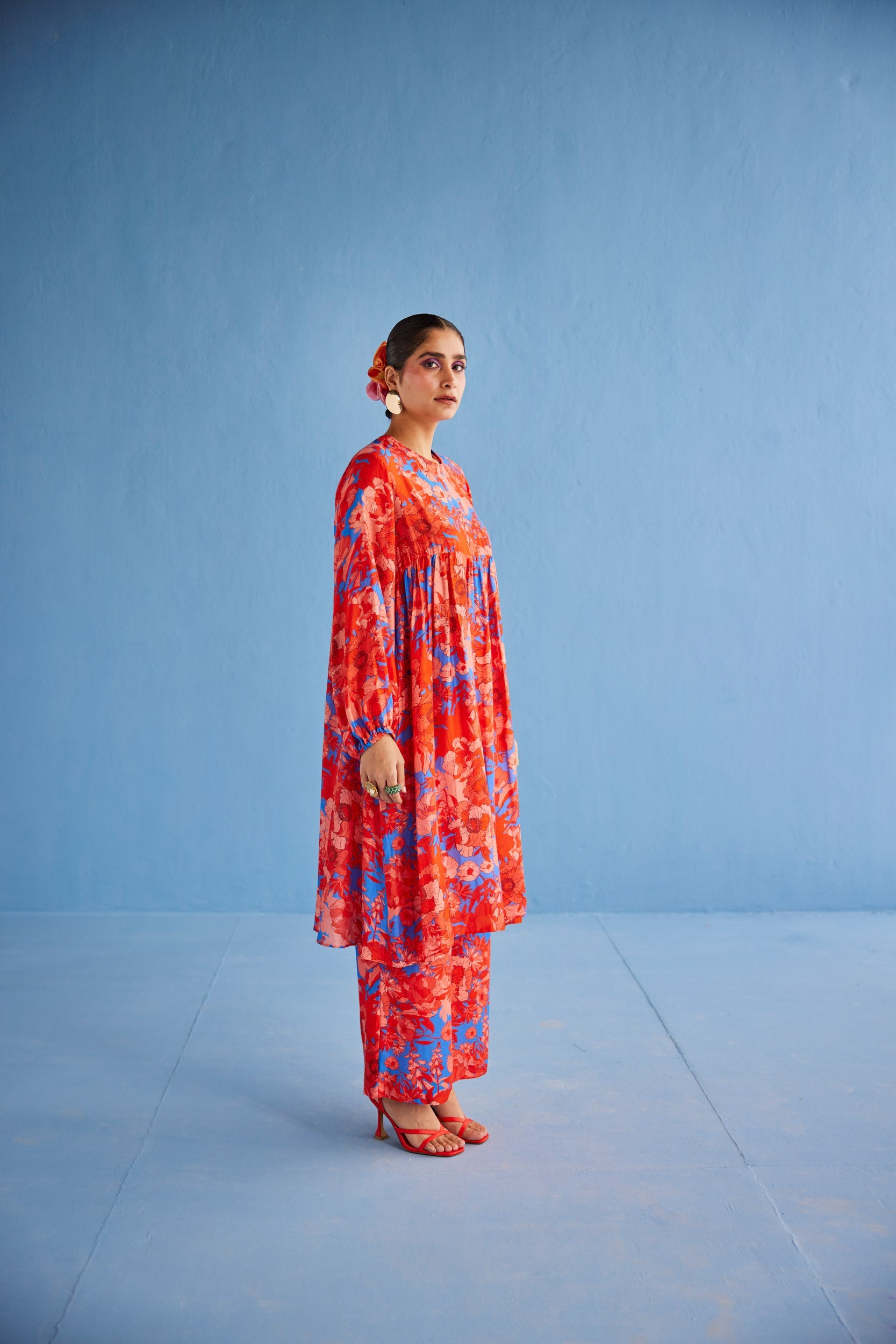 GATHERS KURTA SET - XS - coord set