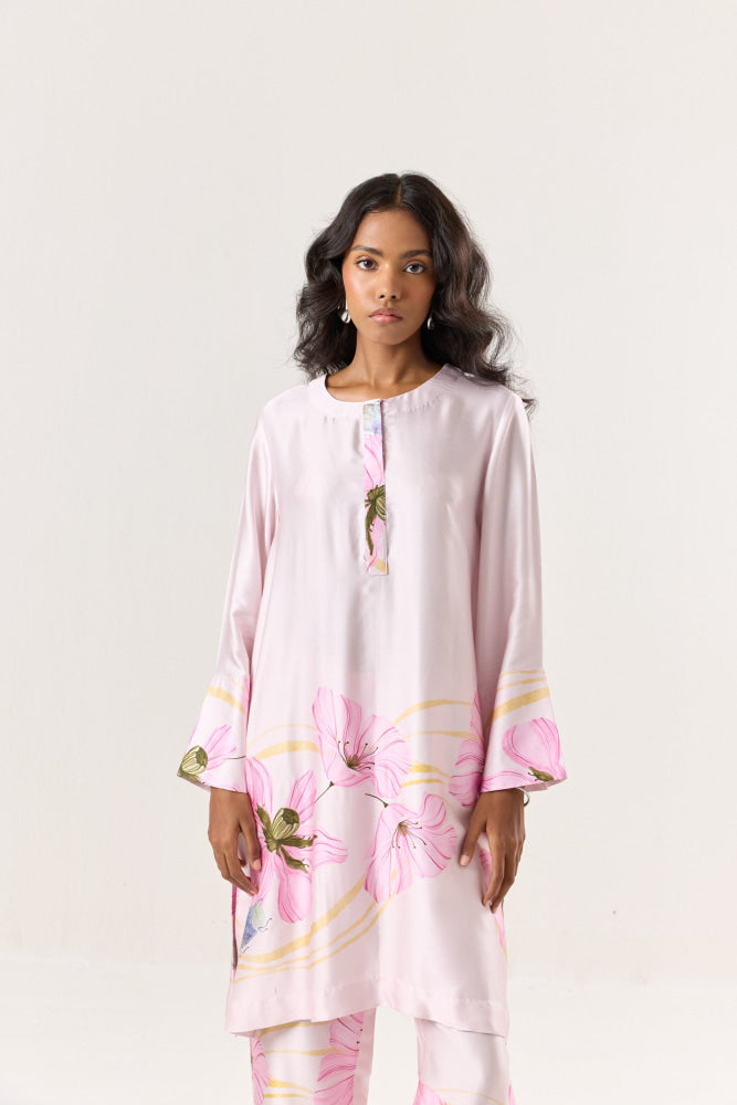 Lotus Wing Kurta Set - XS - kurta set