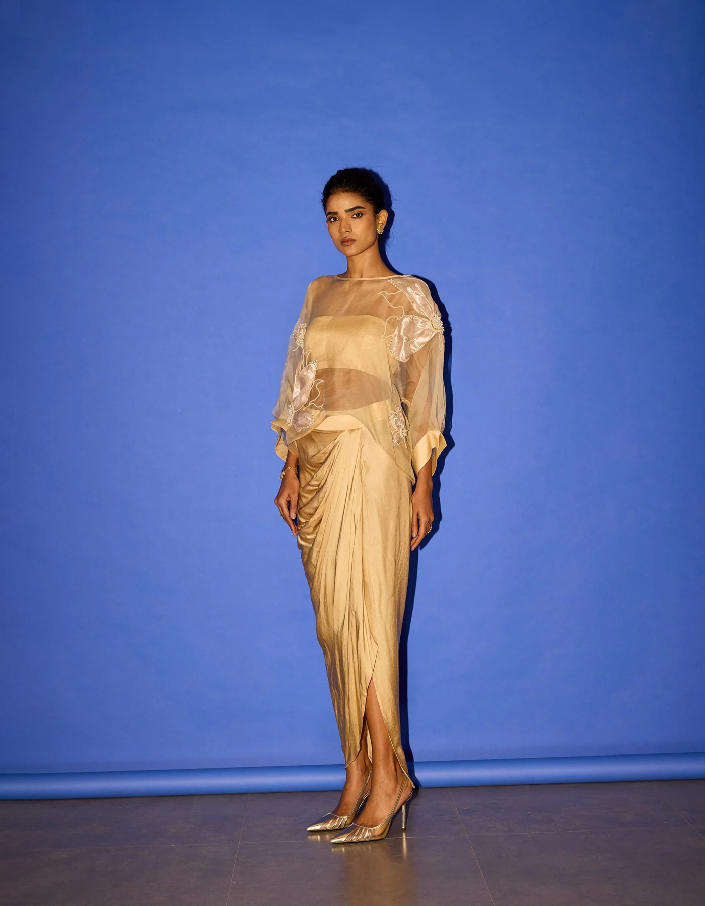 Organza Kaftan Set - kaftan