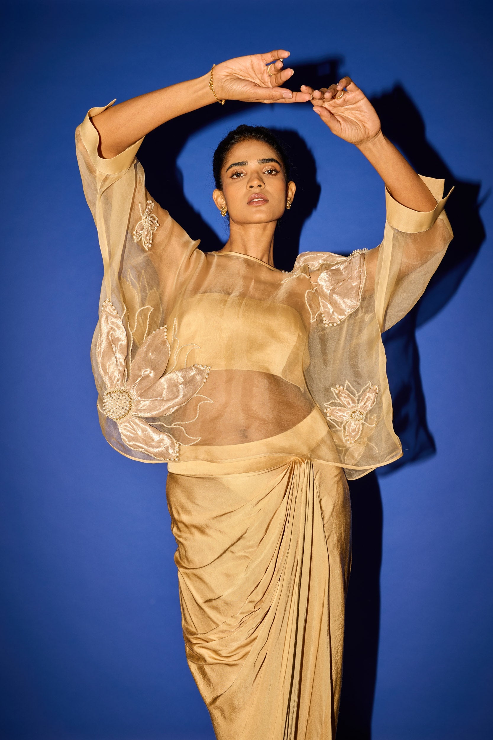 Organza Kaftan Set - kaftan