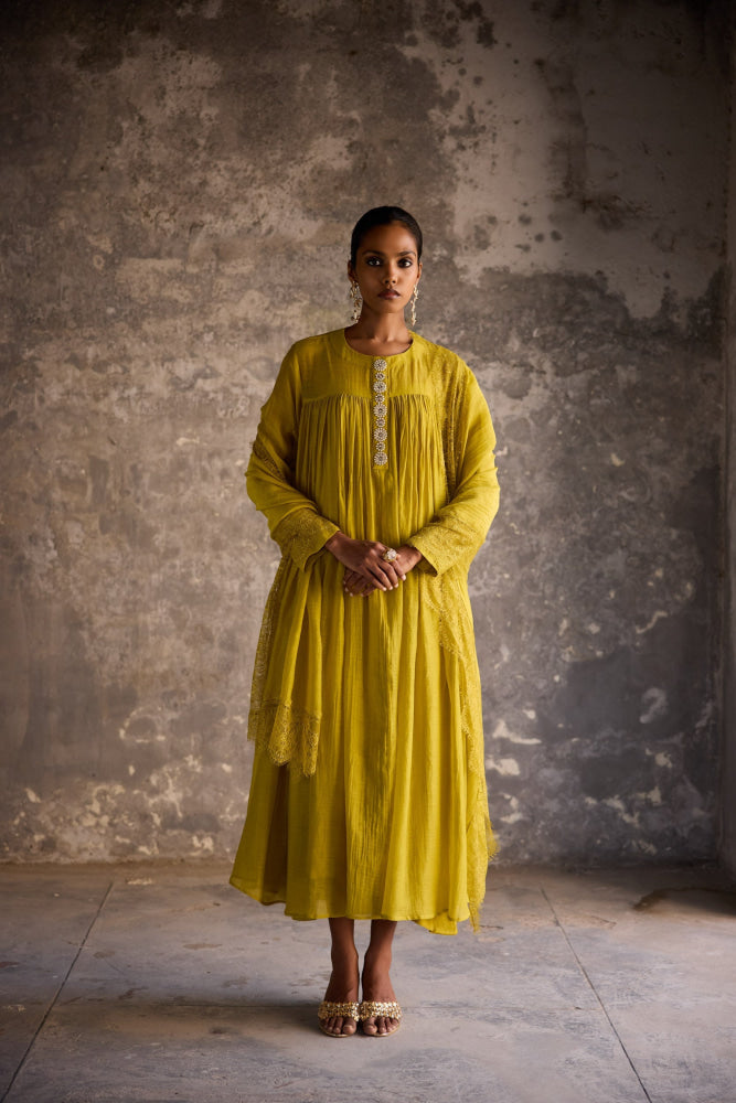 Peridot Anarkali - Anarkali Set