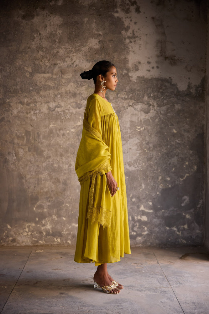 Peridot Anarkali - Anarkali Set