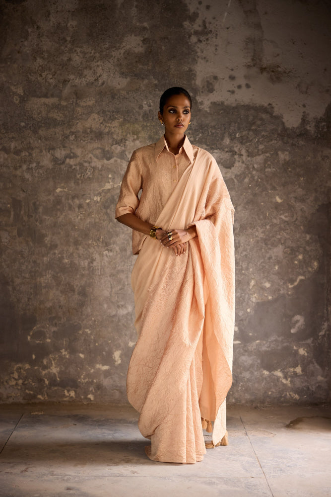 Sandstone Saree Set - Saree
