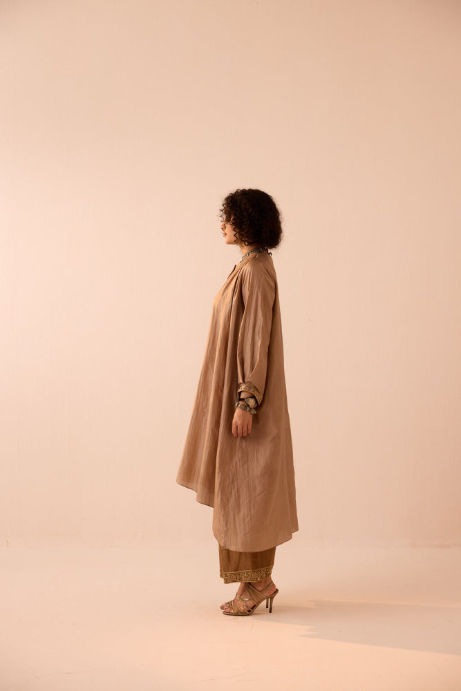 TAUPE KURTA SET - kurta set
