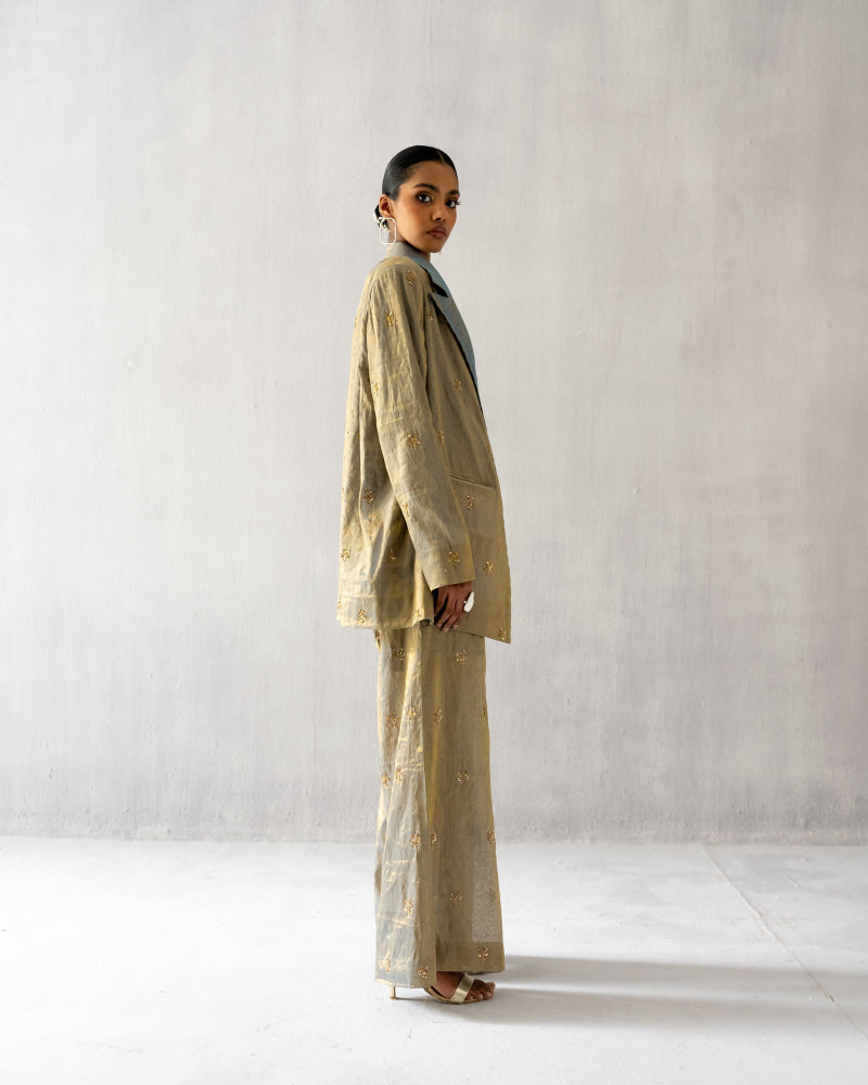 Tissue Blazer Set - blazer set