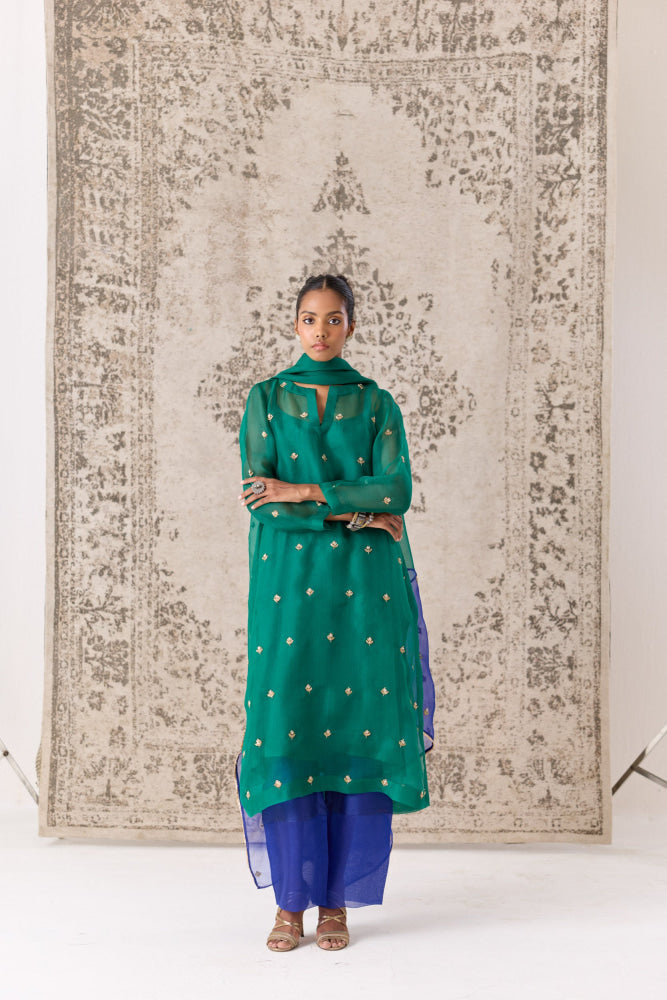 Viridian Kurta Set - kurta set