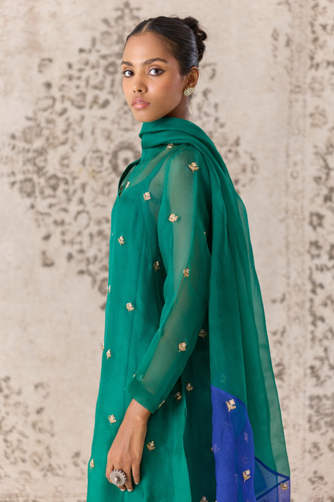 Viridian Kurta Set - kurta set