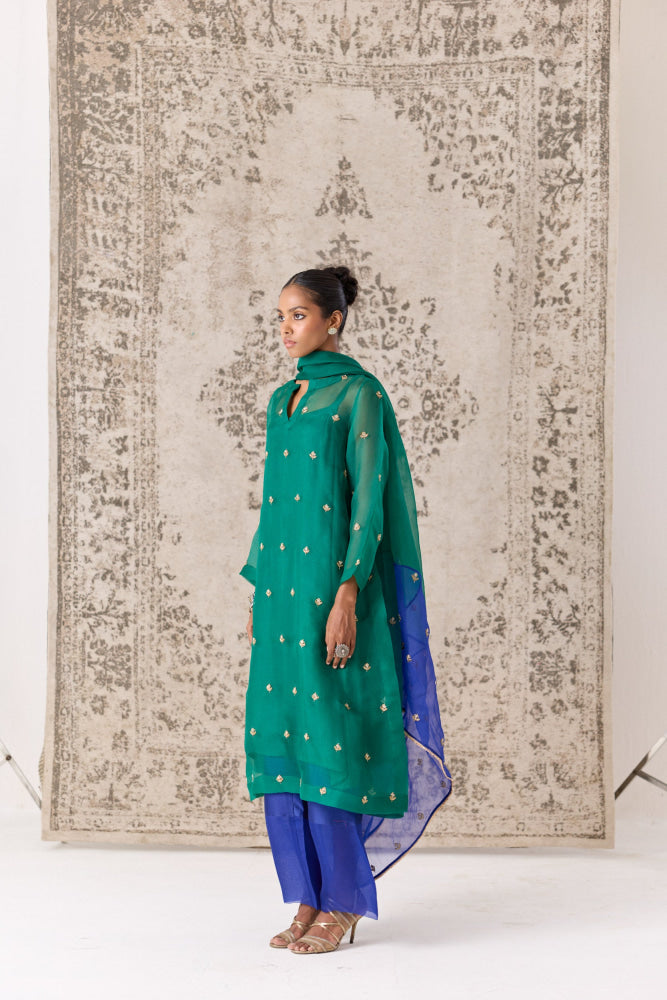 Viridian Kurta Set - kurta set