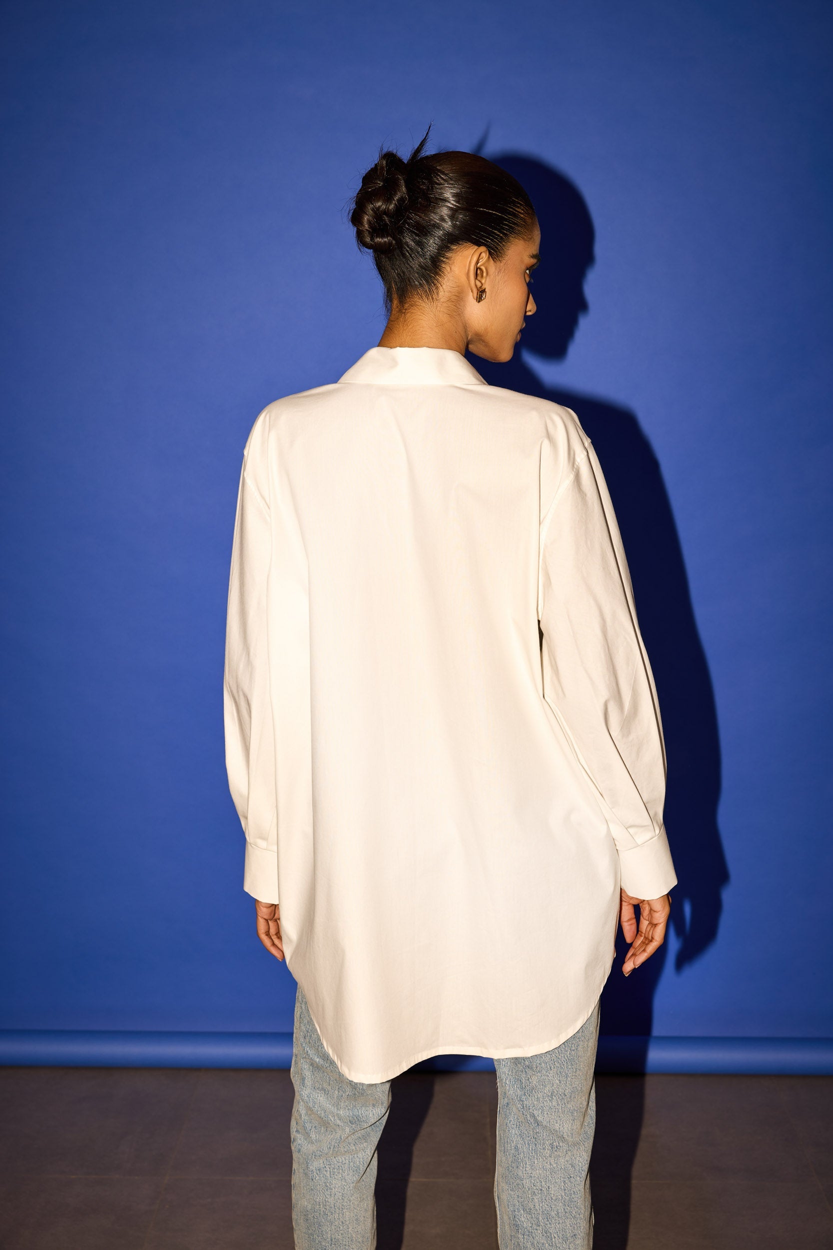White Embroidered Shirt - Shirt