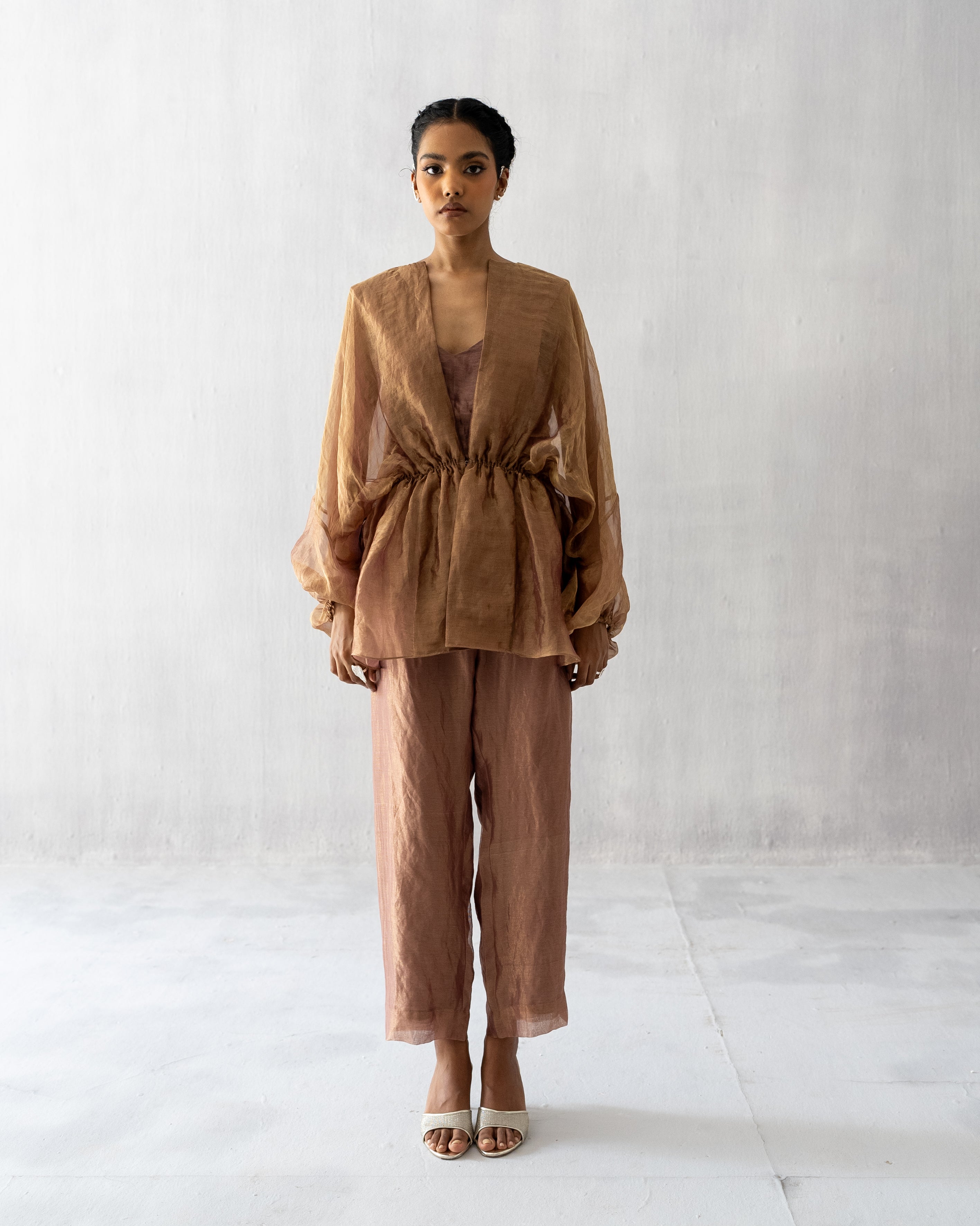 Pale Mauve Jacket set