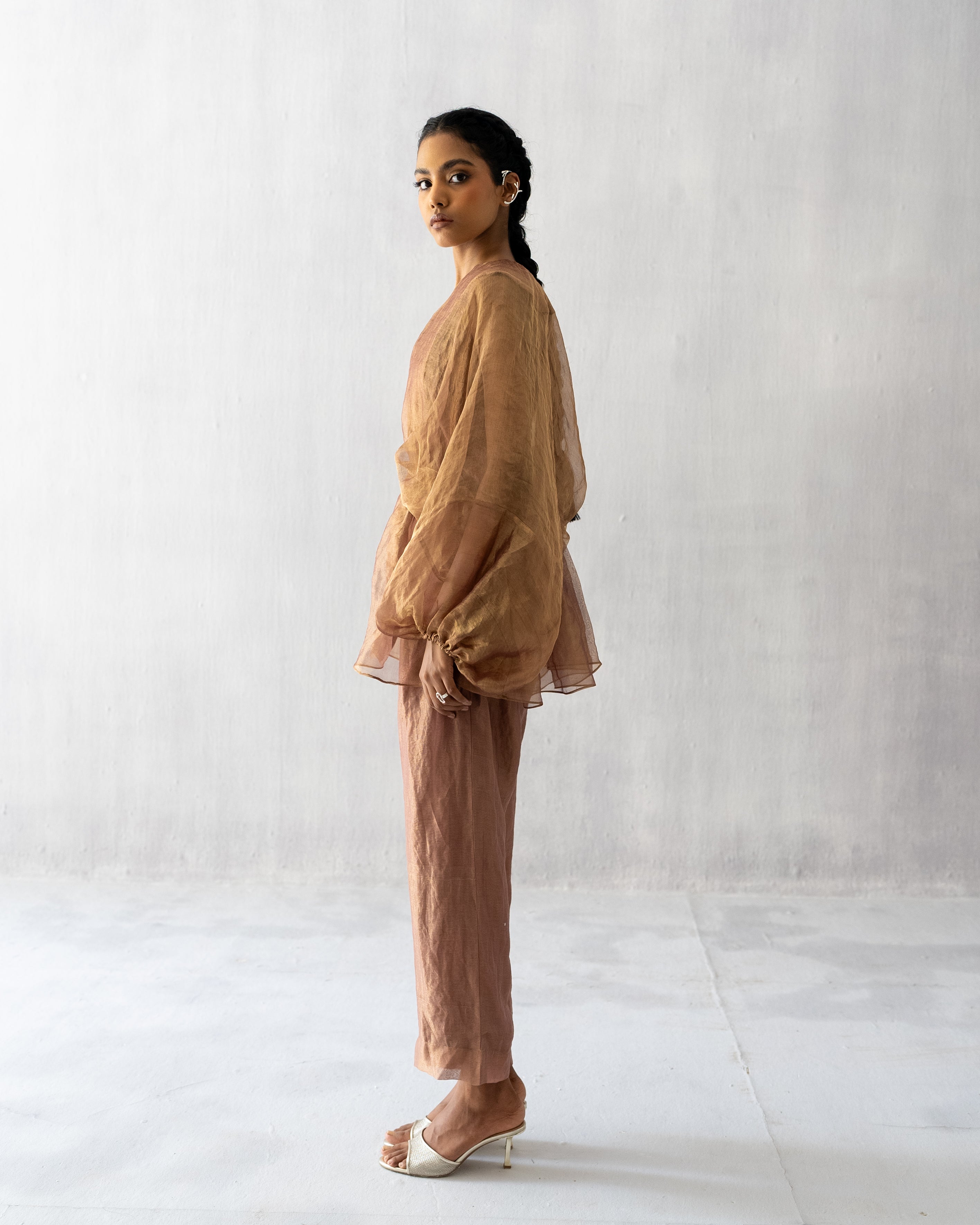 Pale Mauve Jacket set