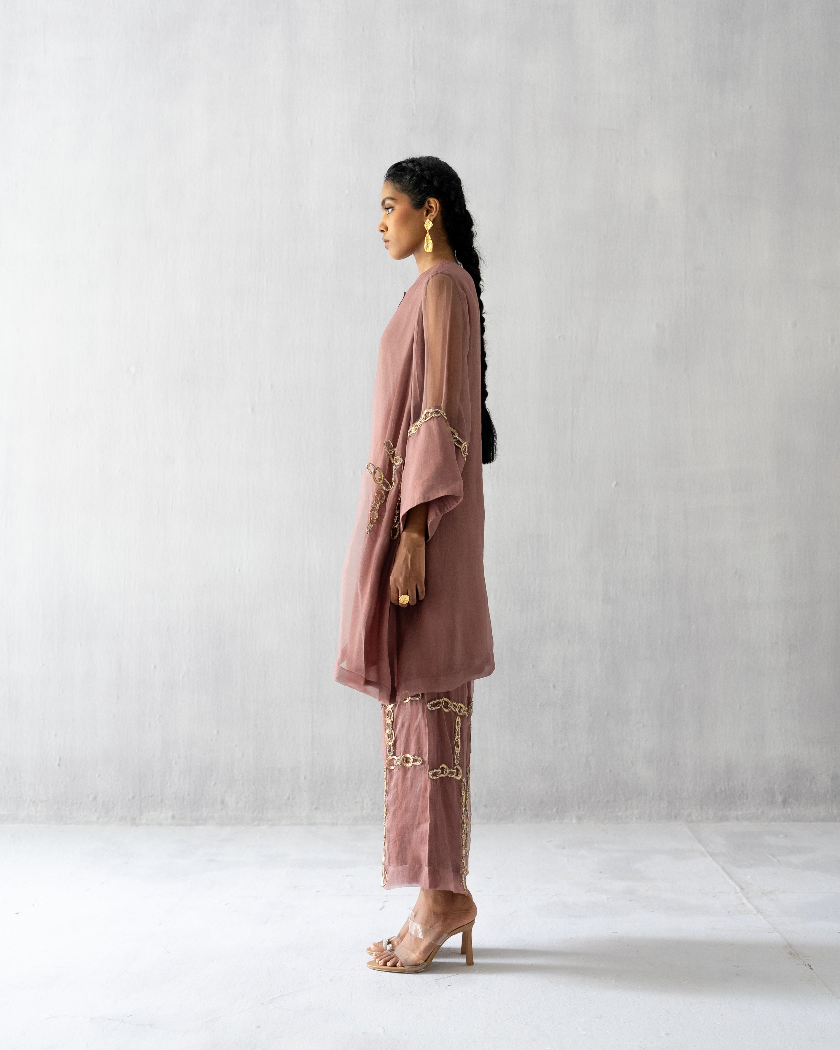 Pale Mauve A line coord