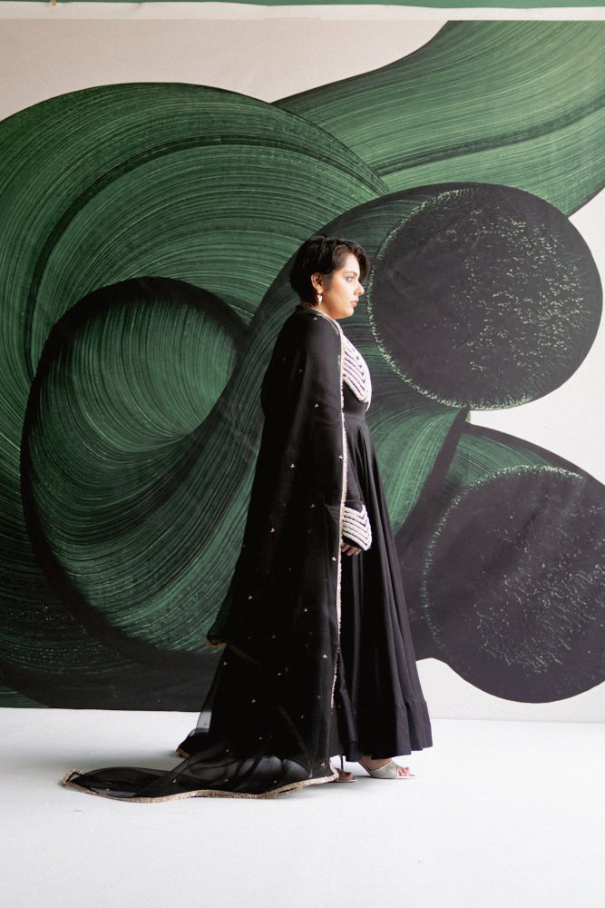 BLACK ANARKALI - Anarkali Set