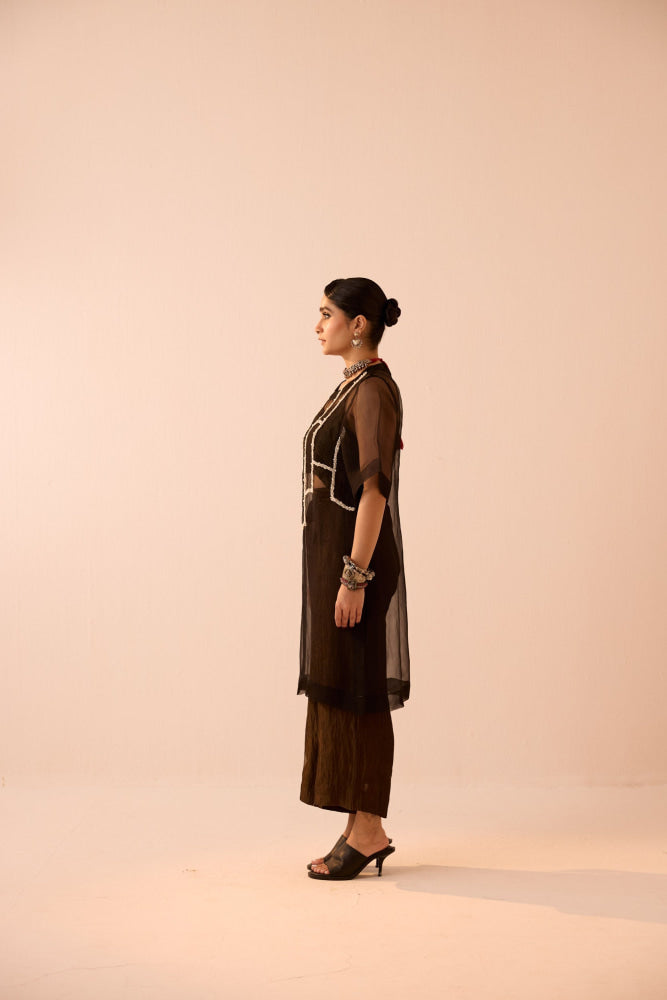 BLACK OVERLAY COORD - Coord set