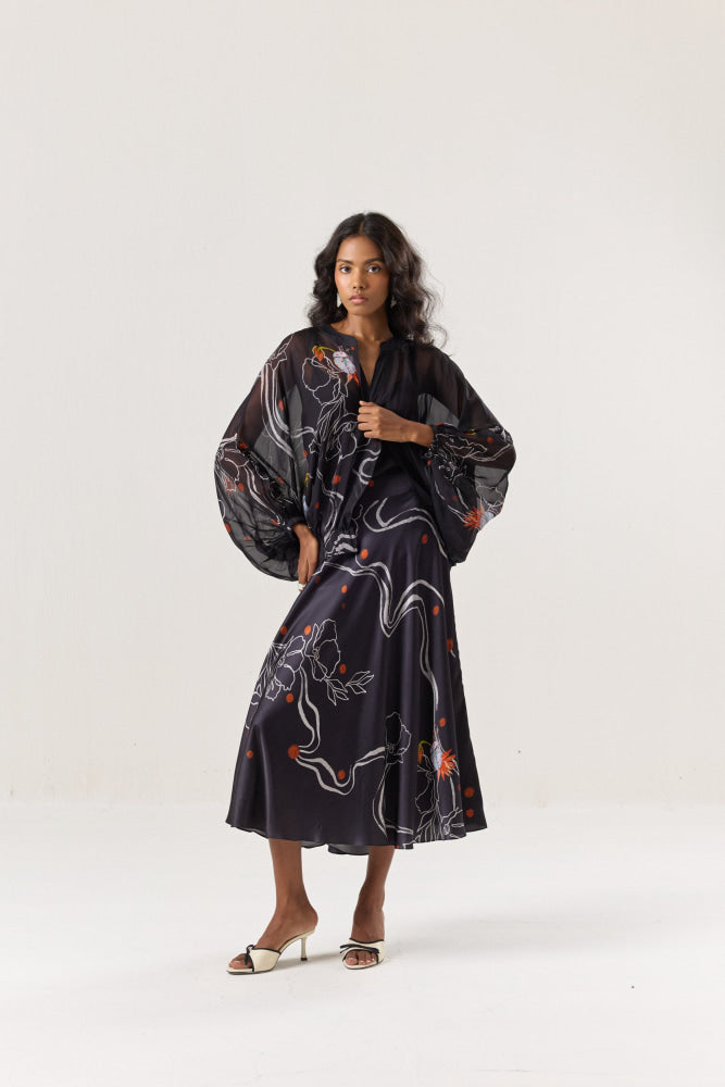 Dusk Wing Skirt Set - Skirt set
