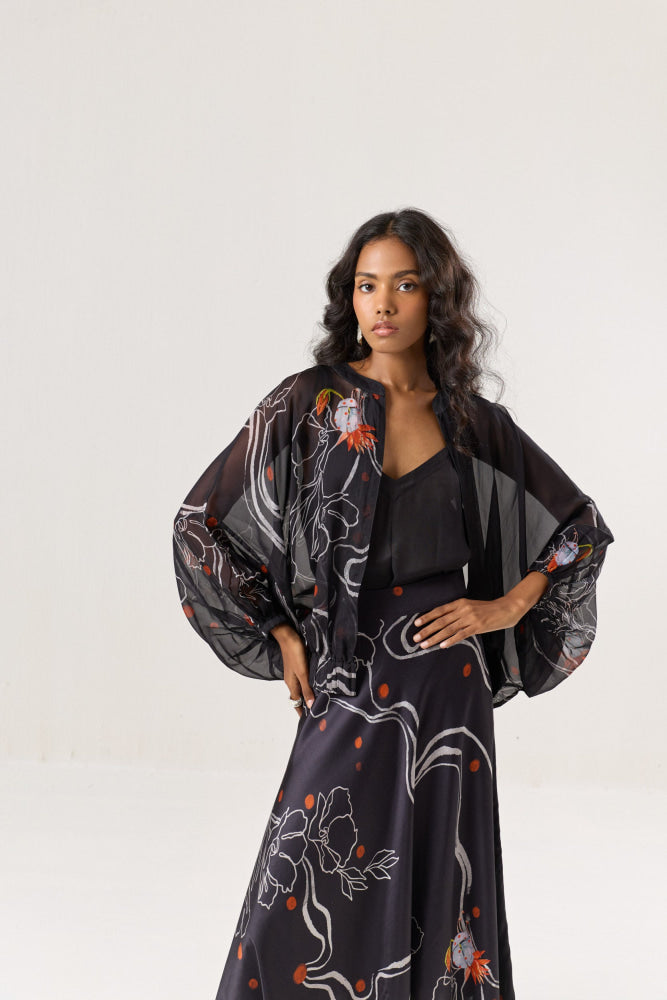 Dusk Wing Skirt Set - Skirt set