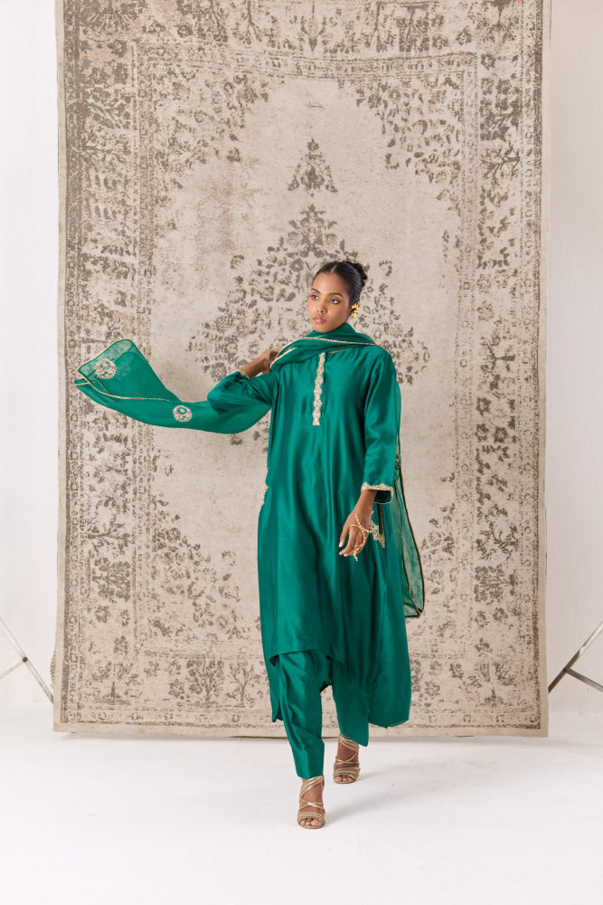 Emeraldine Kurta Set - kurta set