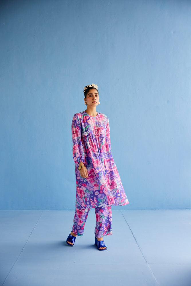 GATHERS KURTA SET - coord set