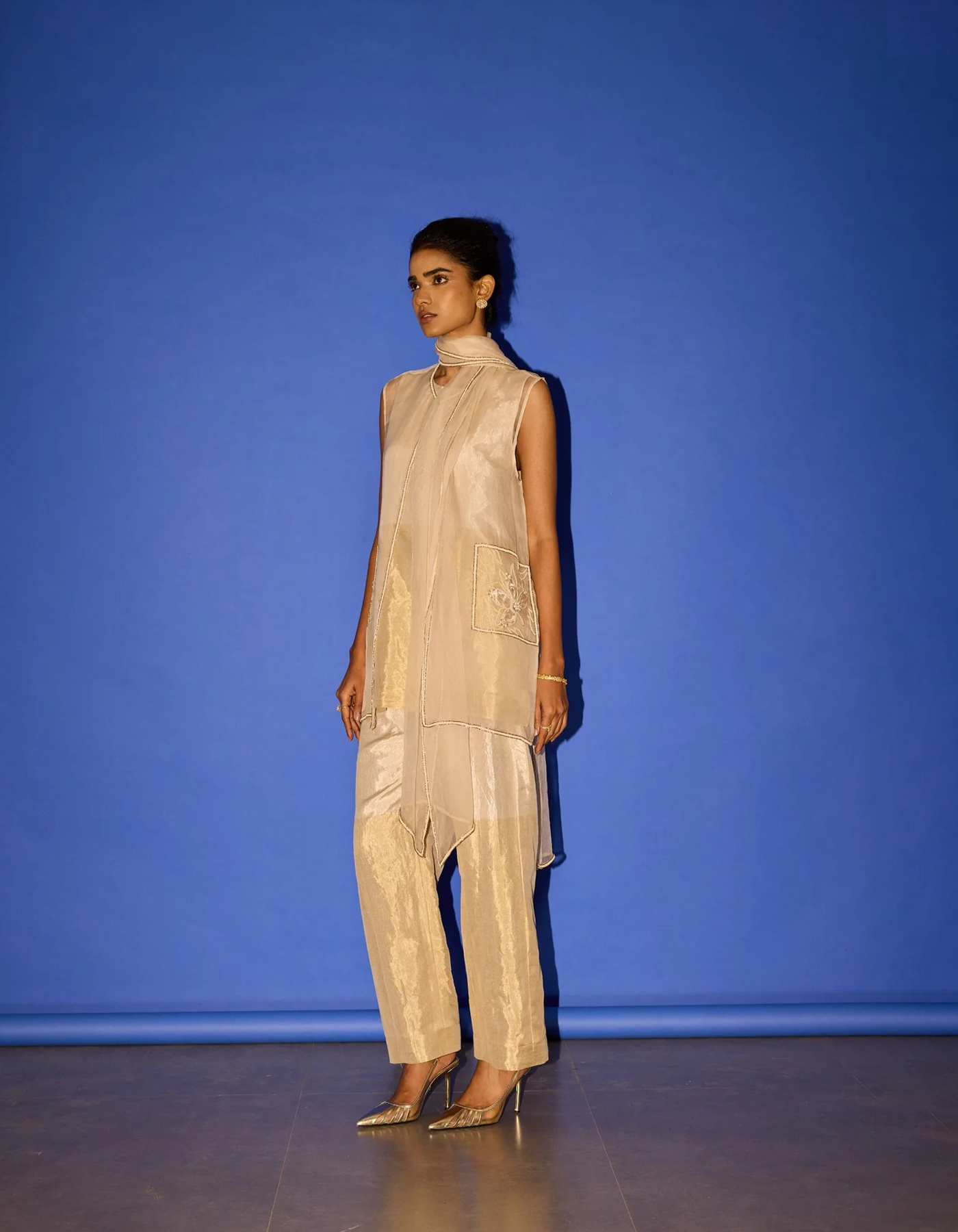 Organza Jacket Coord - Suit