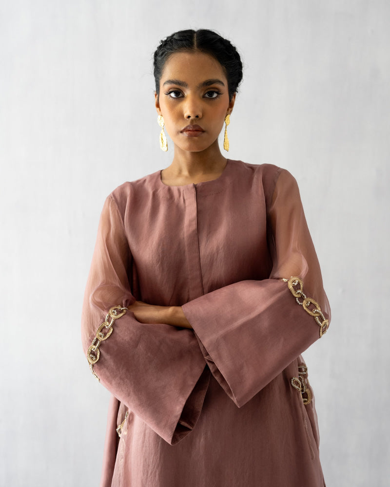 Pale Mauve A line coord - XS - Suit