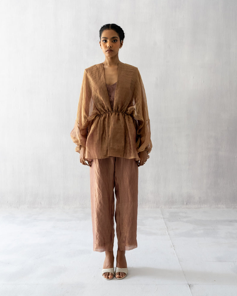 Pale Mauve Jacket set - coord set