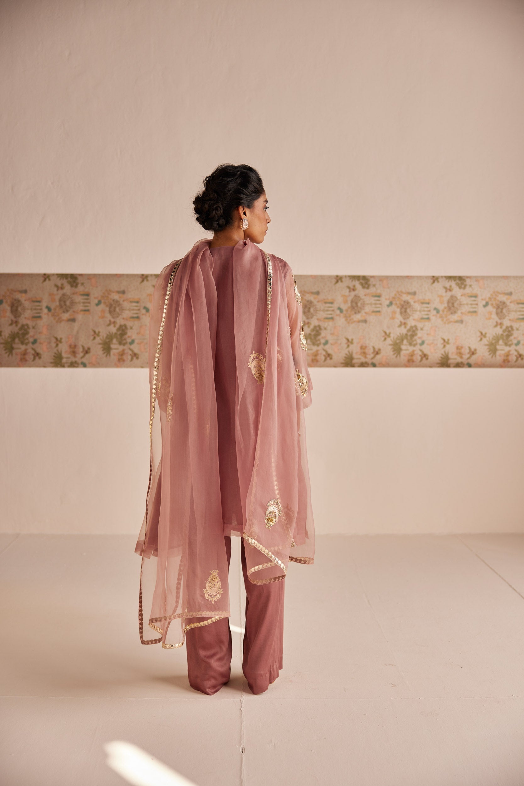 Pale Mauve Suit - Suit