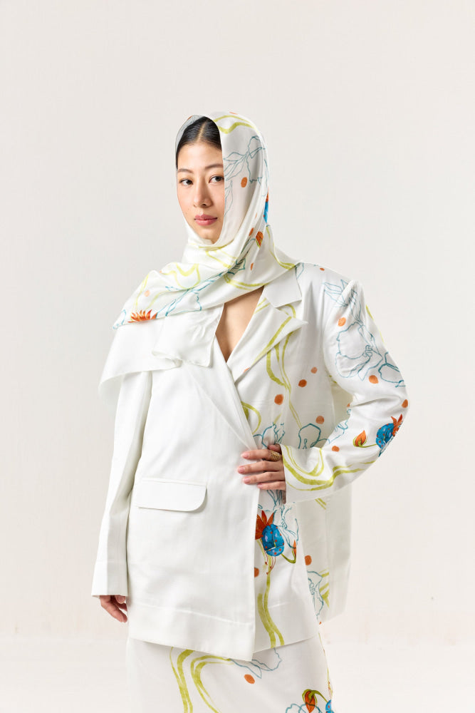 Pearl Wing Blazer Set - XS - blazer set