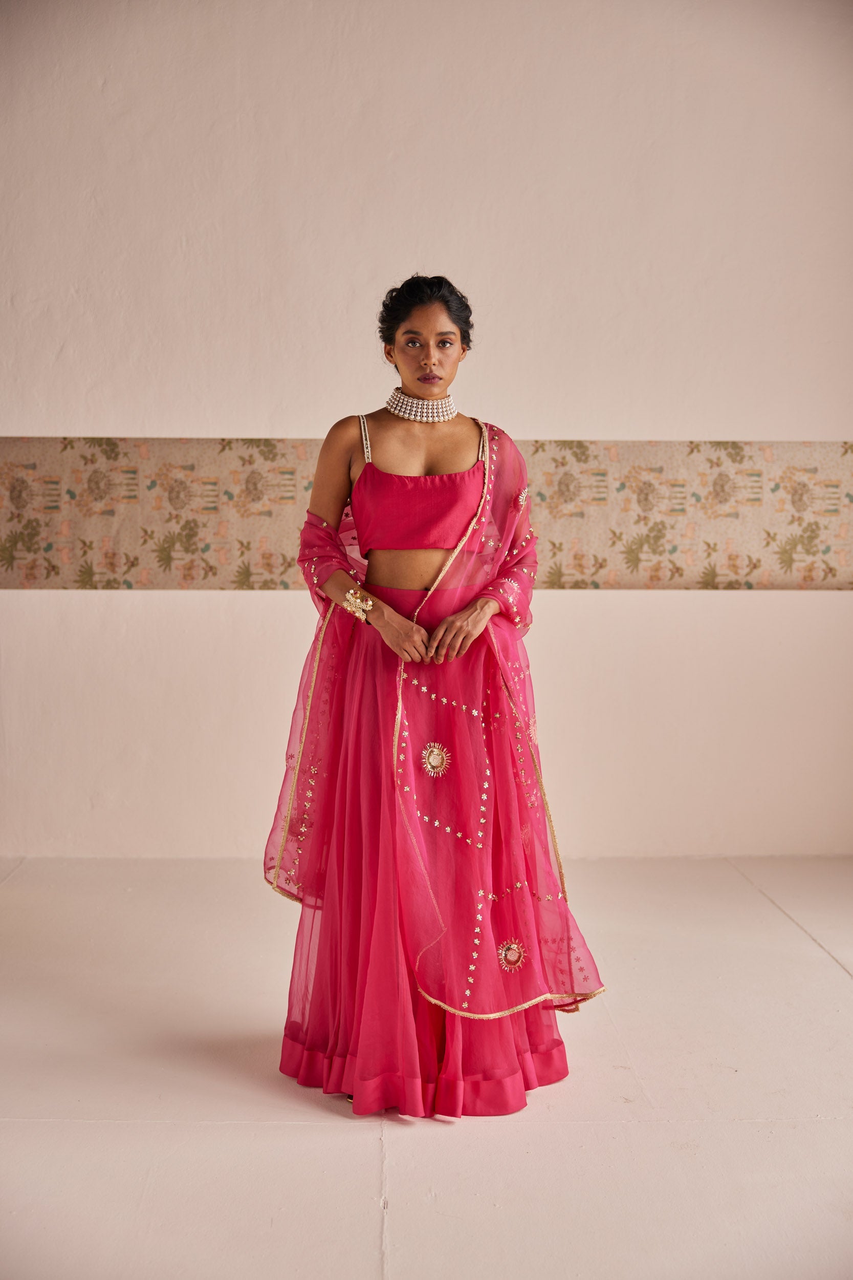 Pink Lehenga set - Suit